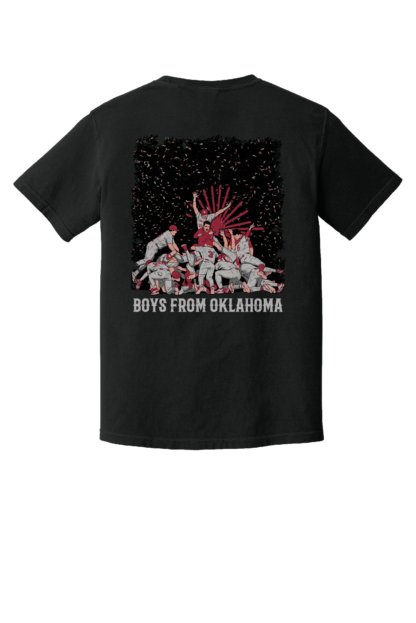 Boys From Oklahoma Black T-shirt