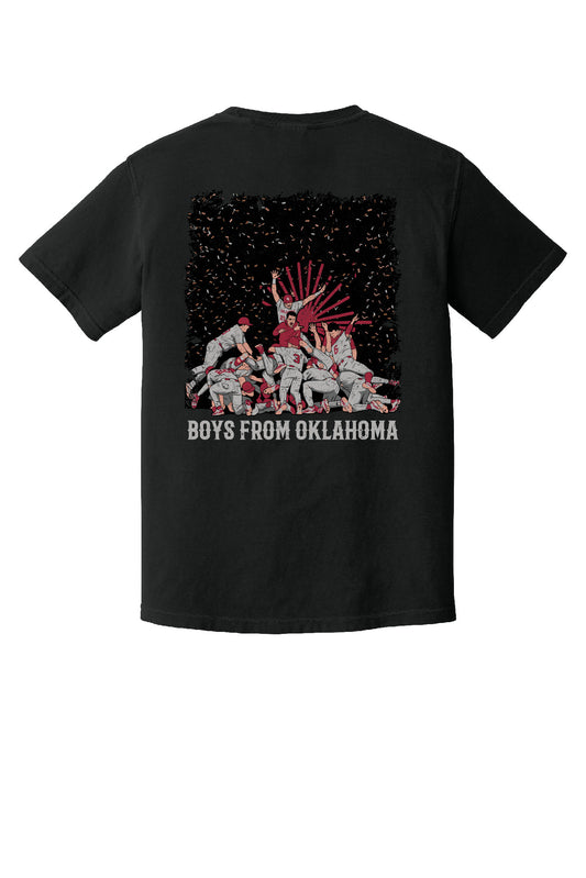 Boys From Oklahoma Black T-shirt