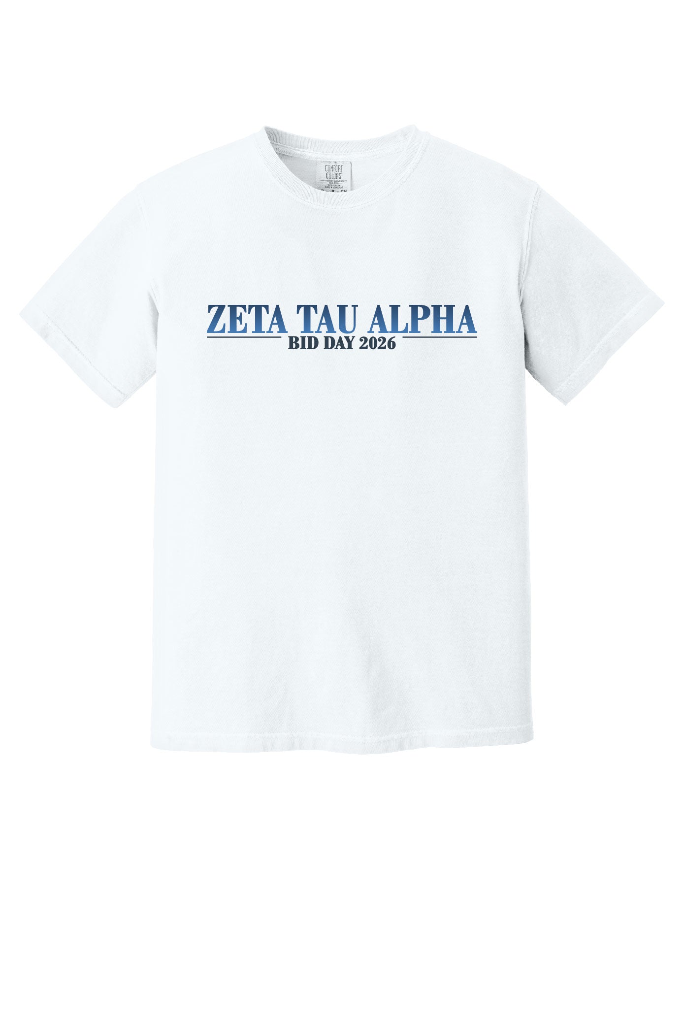 WJC Zeta Tau '26 Bid Day Shirts
